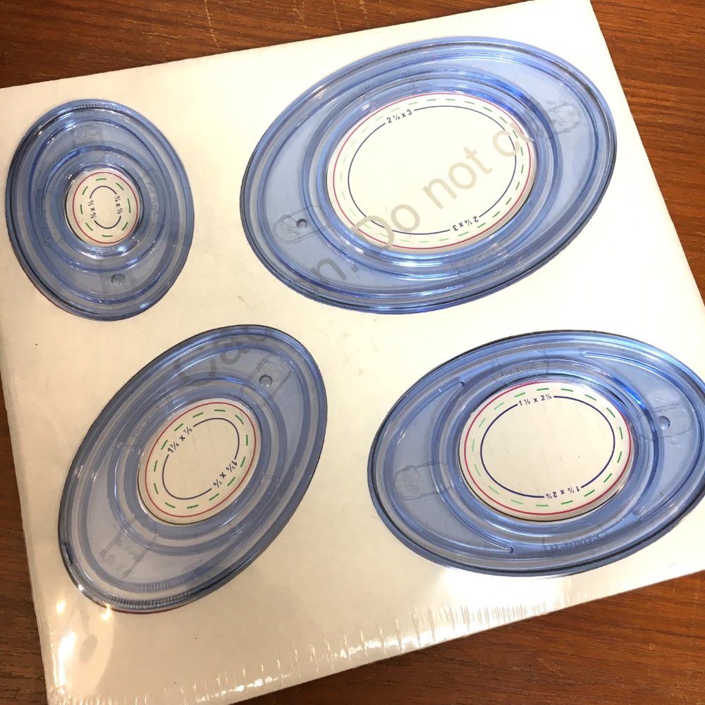 Creative Memories Oval Cutting Templates NIP - Picture 5 of 12